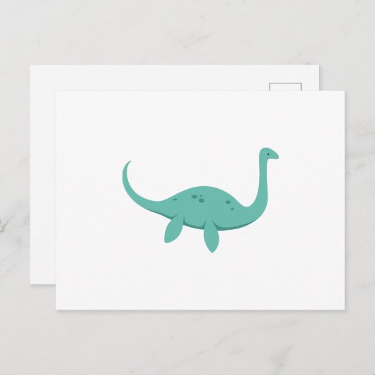 Loch Ness Monster Briefkaart (Voorkant / Achterkant)