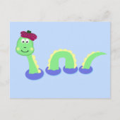 Loch Ness Monster Briefkaart (Voorkant)