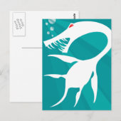 Loch Ness Monster Briefkaart (Voorkant / Achterkant)