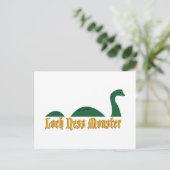 Loch Ness Monster Briefkaart (Staand voorkant)