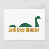 Loch Ness Monster Briefkaart (Voorkant)