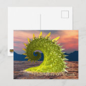 Loch Ness Monster Briefkaart (Voorkant / Achterkant)