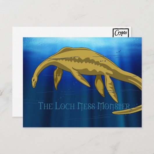 Loch Ness Monster Briefkaarten (Voorkant / Achterkant)