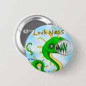 Loch Ness Monster Button (Voorkant /achterkant)