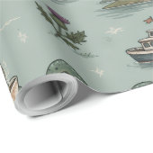 Loch Ness Monster Cadeaupapier (Rol Hoek)