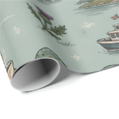 Loch Ness Monster Cadeaupapier (Rol Hoek)