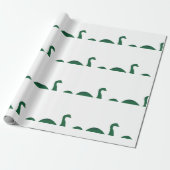 Loch Ness Monster Cadeaupapier (Uitgerold)