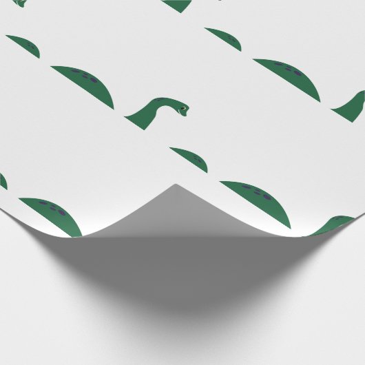 Loch Ness Monster Cadeaupapier (Hoek)