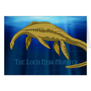 Loch Ness Monster Card