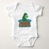 Loch Ness Monster Cartoon Romper (Voorkant)