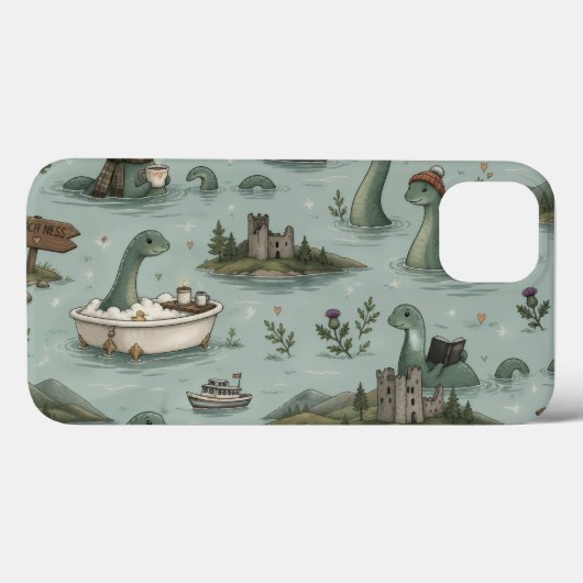 Loch Ness Monster Case-Mate iPhone Case (Achterkant (horizontaal))