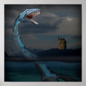 Loch Ness Monster (Creeptid) Poster (Voorkant)