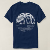 Loch Ness monster cryptid T-shirt (Design voorkant)