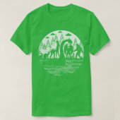 Loch Ness monster cryptid T-shirt (Design voorkant)