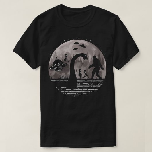 Loch Ness Monster en S 7 T-shirt (Design voorkant)