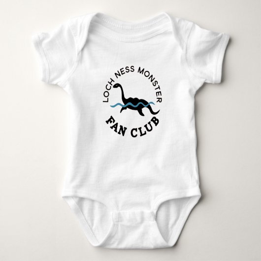 Loch Ness Monster Fan Club Romper (Voorkant)