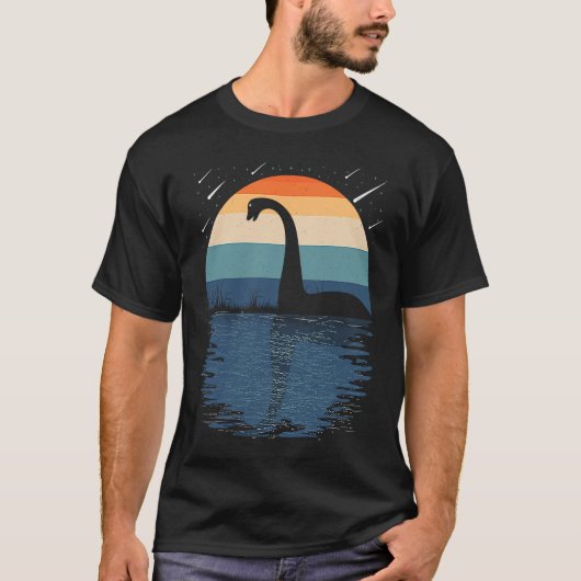 Loch Ness Monster Folklore Cryptid For Men Women K T-shirt (Voorkant)