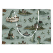 Loch Ness Monster Groot Cadeauzakje (Achterkant)