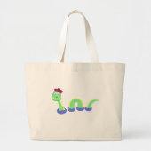 Loch Ness Monster Grote Tote Bag (Voorkant)