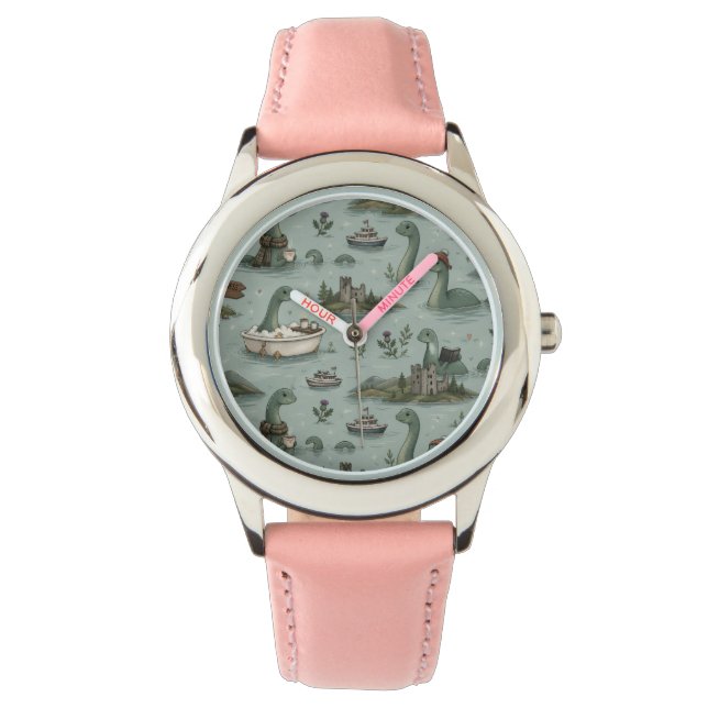 Loch Ness Monster Horloge (Voorkant)