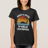 Loch Ness Monster Huid en Seek World Champion N T-shirt (Voorkant)