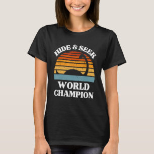 Loch Ness Monster Huid en Seek World Champion - N T-shirt