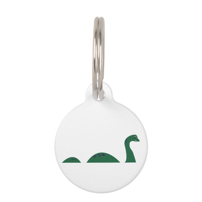 Loch Ness Monster Huisdierpenning (Voorkant)