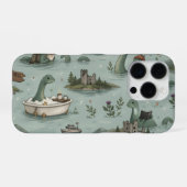 Loch Ness Monster iPhone Hoesje (Achterkant horizontaal)