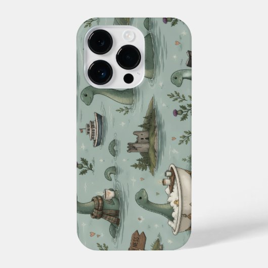 Loch Ness Monster iPhone Hoesje (Achterkant)