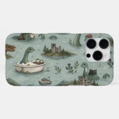 Loch Ness Monster iPhone Hoesje (Achterkant horizontaal)