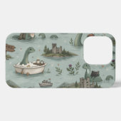 Loch Ness Monster iPhone Hoesje (Achterkant horizontaal)