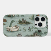 Loch Ness Monster iPhone Hoesje (Achterkant horizontaal)