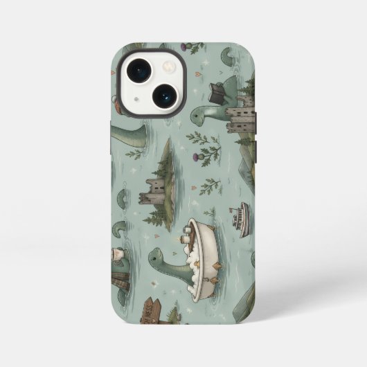 Loch Ness Monster iPhone Hoesje (Achterkant)