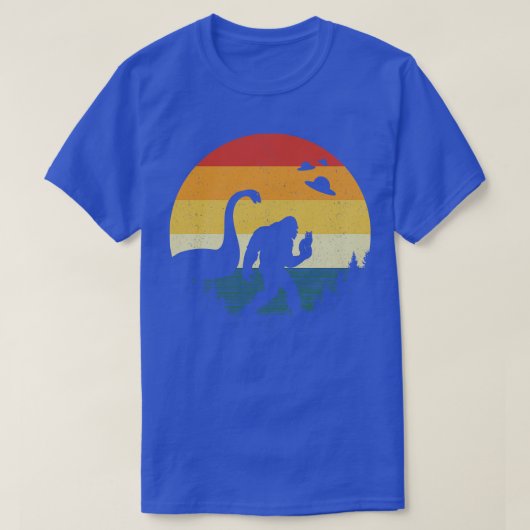 Loch Ness Monster Kat Lover T-shirt (Design voorkant)