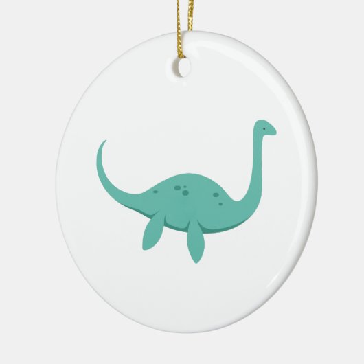 Loch Ness Monster Keramisch Ornament (Links)