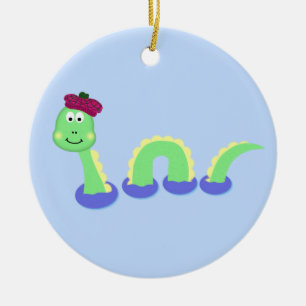 Loch Ness Monster Keramisch Ornament