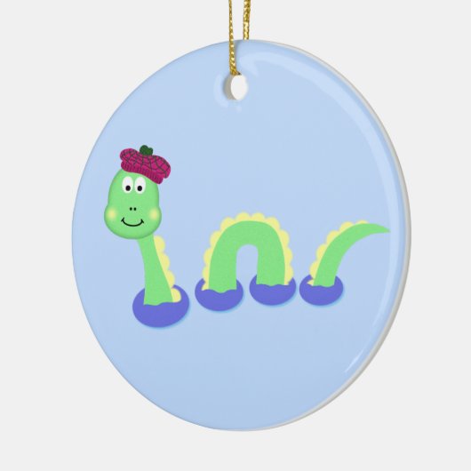Loch Ness Monster Keramisch Ornament (Links)