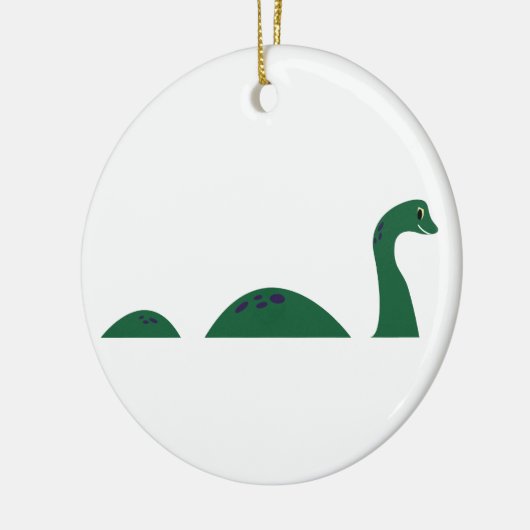 Loch Ness Monster Keramisch Ornament (Links)