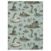 Loch Ness Monster Klembord (Achterkant)