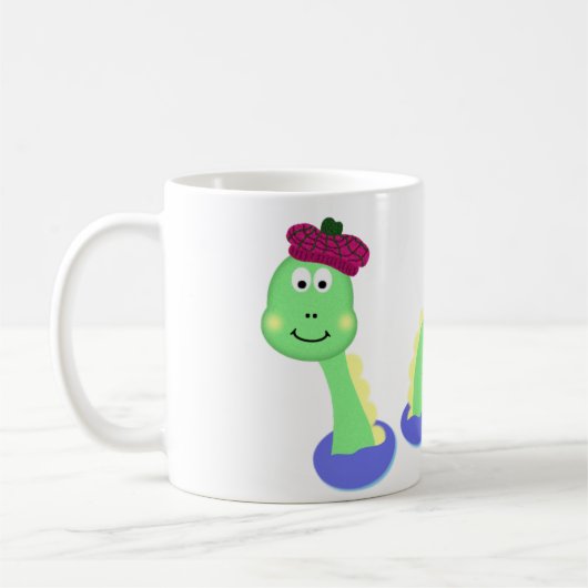 Loch Ness Monster Koffiemok (Links)