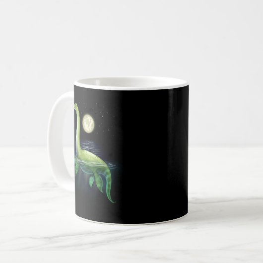 Loch Ness Monster Koffiemok (Voorkant links)