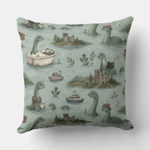Loch Ness Monster Kussen
