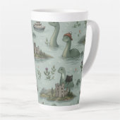 Loch Ness Monster Latte Mok (Rechterhoek)