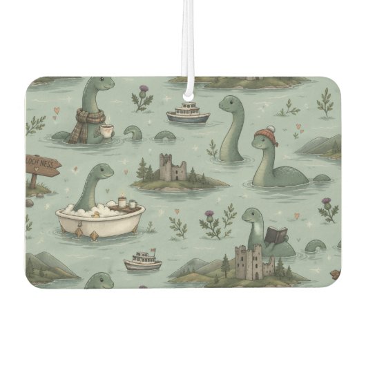 Loch Ness Monster Luchtverfrisser (Voorkant)