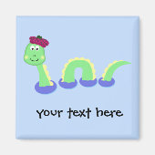 Loch Ness Monster Magneet (Voorkant)
