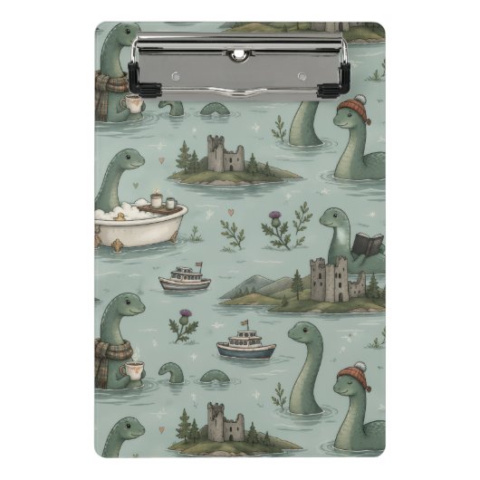 Loch Ness Monster Mini Klembord (Voorkant)