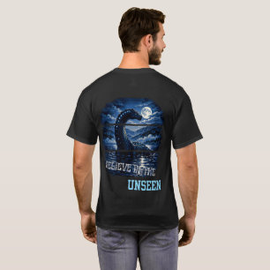 Loch Ness Monster Mythe Nessie - Blacklineco  T-shirt