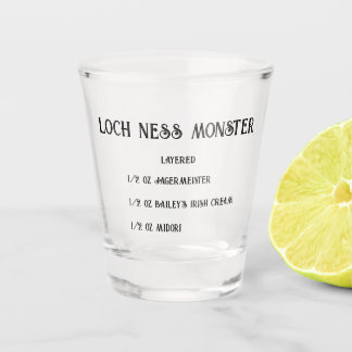Loch ness monster nieuwheid geschoten glas