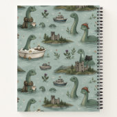 Loch Ness Monster Notitieboek (Achterkant)