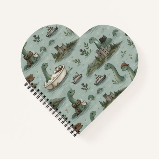 Loch Ness Monster Notitieboek (Voorkant)